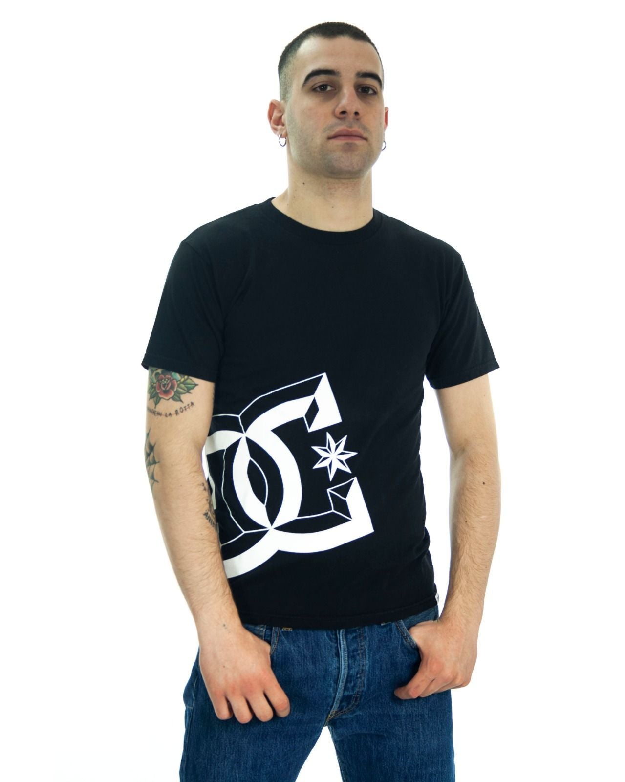 DC - Tshirt Taglia S con Stampa Laterale