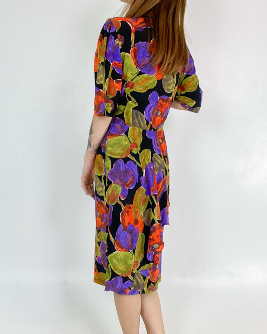 Bugia Vestito con Scollo a V Taglia M