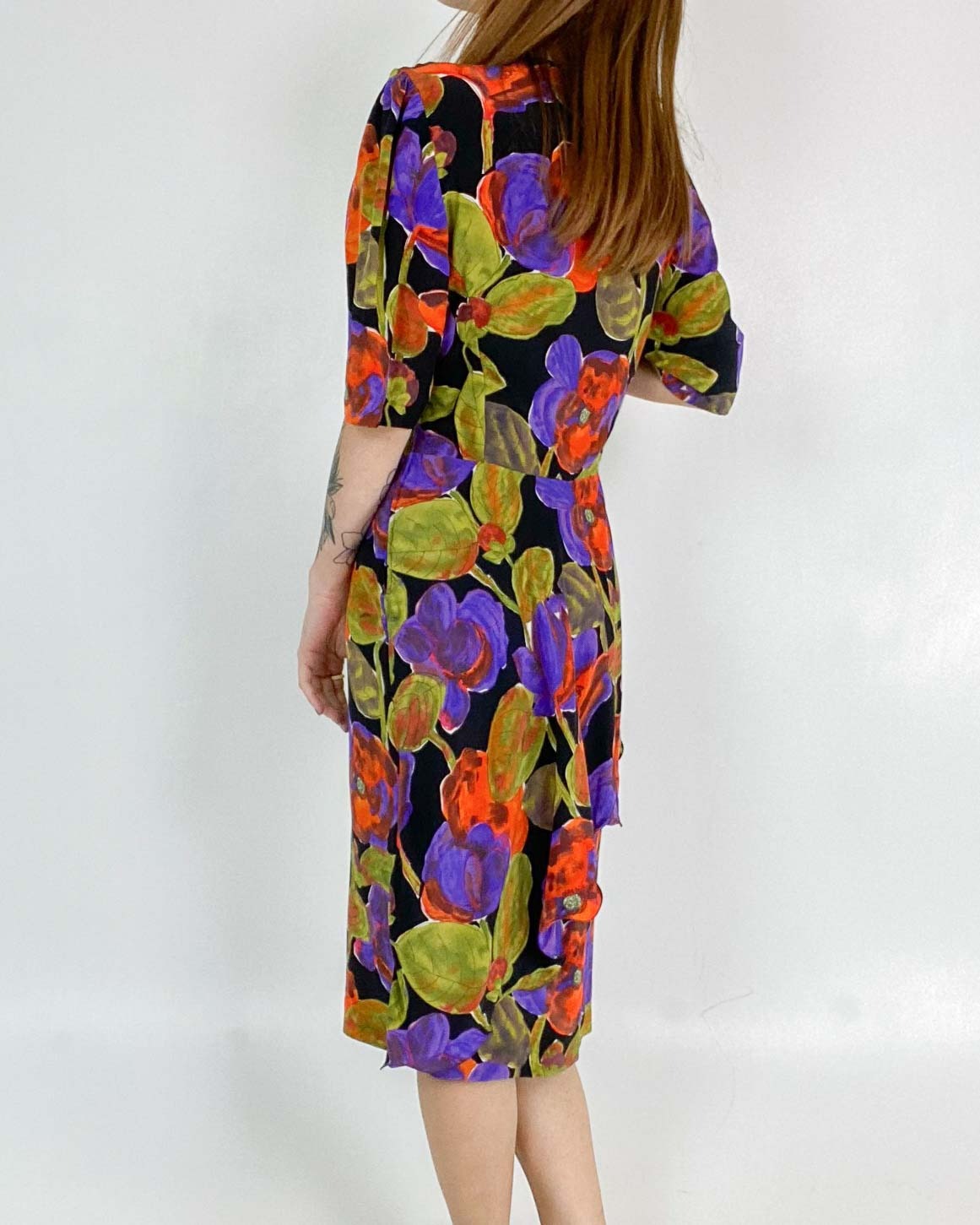 Bugia Vestito con Scollo a V Taglia M