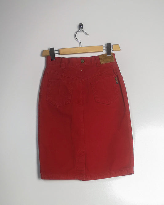 Gonna Vintage Vita Alta Taglia 40