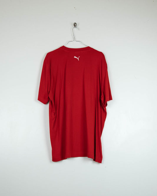 Puma Tshirt Total Red con Logo Taglia 2XL