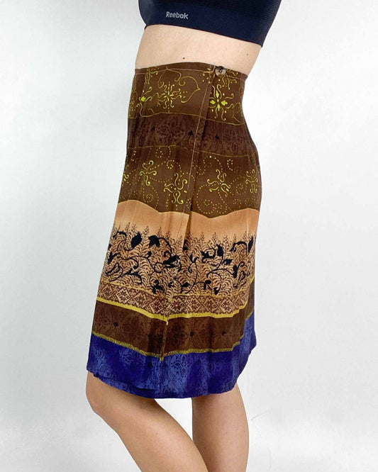 Gonna Estiva con Fantasia Taglia M