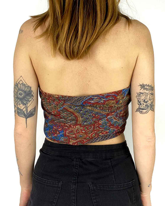 Foulard Ampio con Fantasia