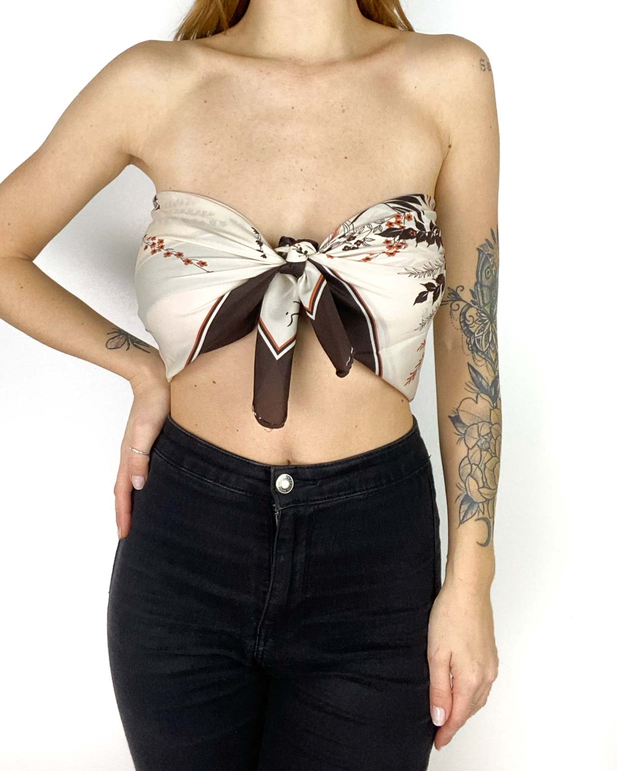 Leonardi Foulard con Fiori