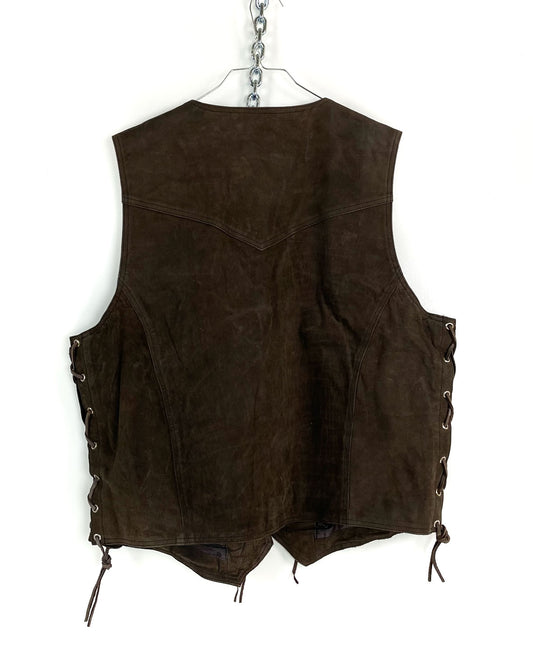 Running Bear Gilet Marrone Multitasche Taglia 3XL