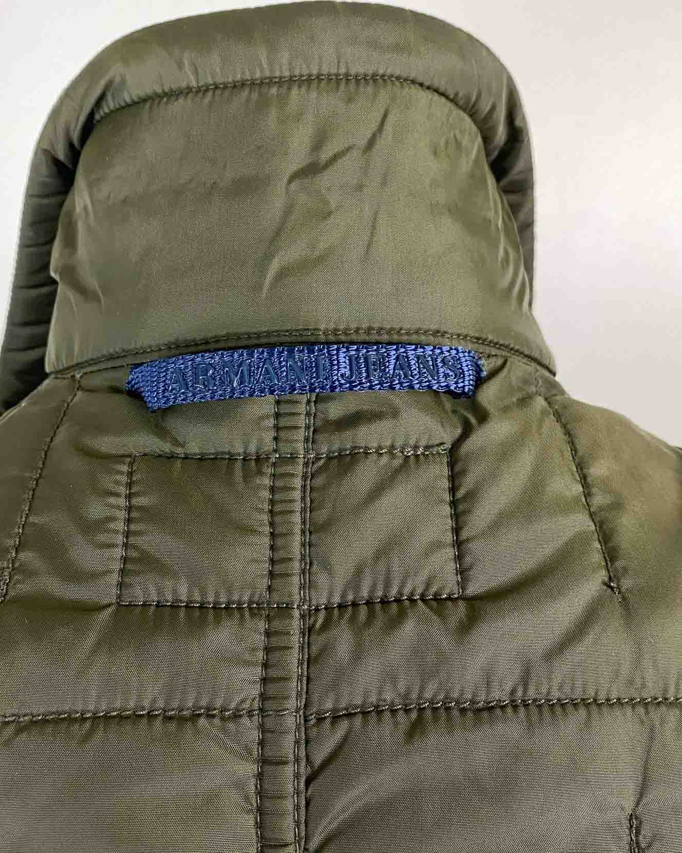 Armani Jeans Piumino Leggero con Colletto Taglia S