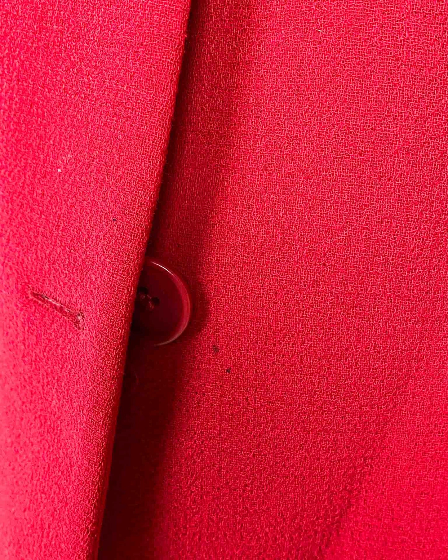 Emporio Armani Blazer Rosso con Cinturino Taglia S