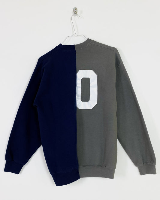 Felpa Crewneck Split Rework Taglia M