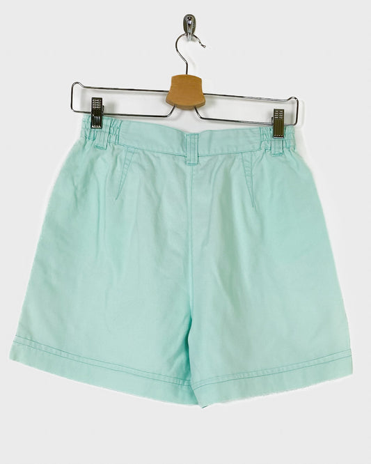 Shorts Elasticizzato con Pinces Taglia 42