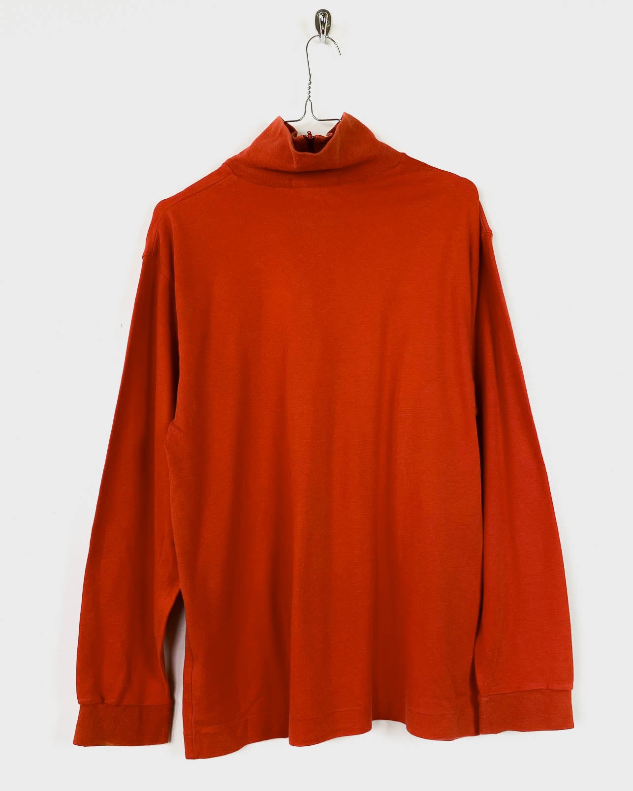 Fila Felpa Arancione Quarter Zip Taglia L