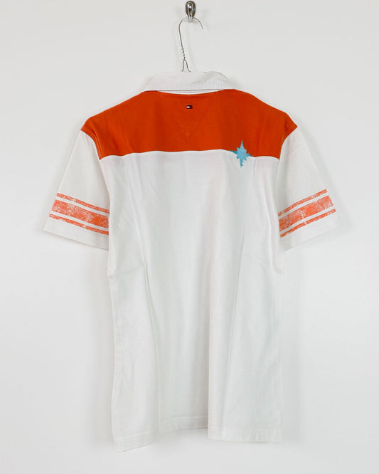 Tommy Hilfiger Polo Bicolore Taglia XS