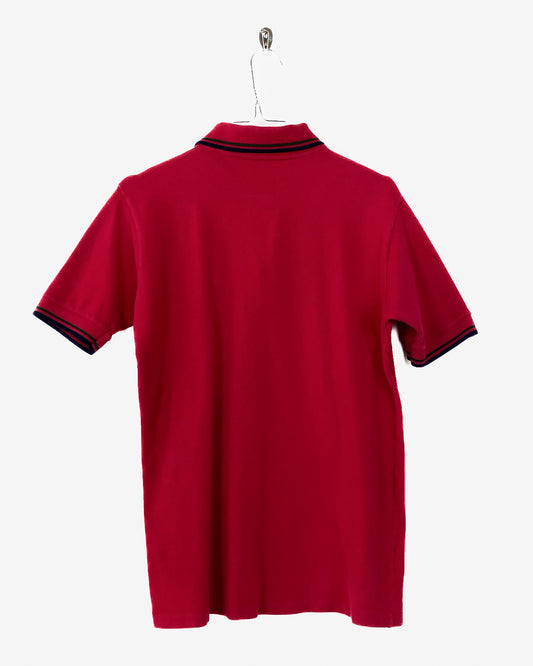 Fred Perry Polo Sport Bordi Bicolore Taglia S