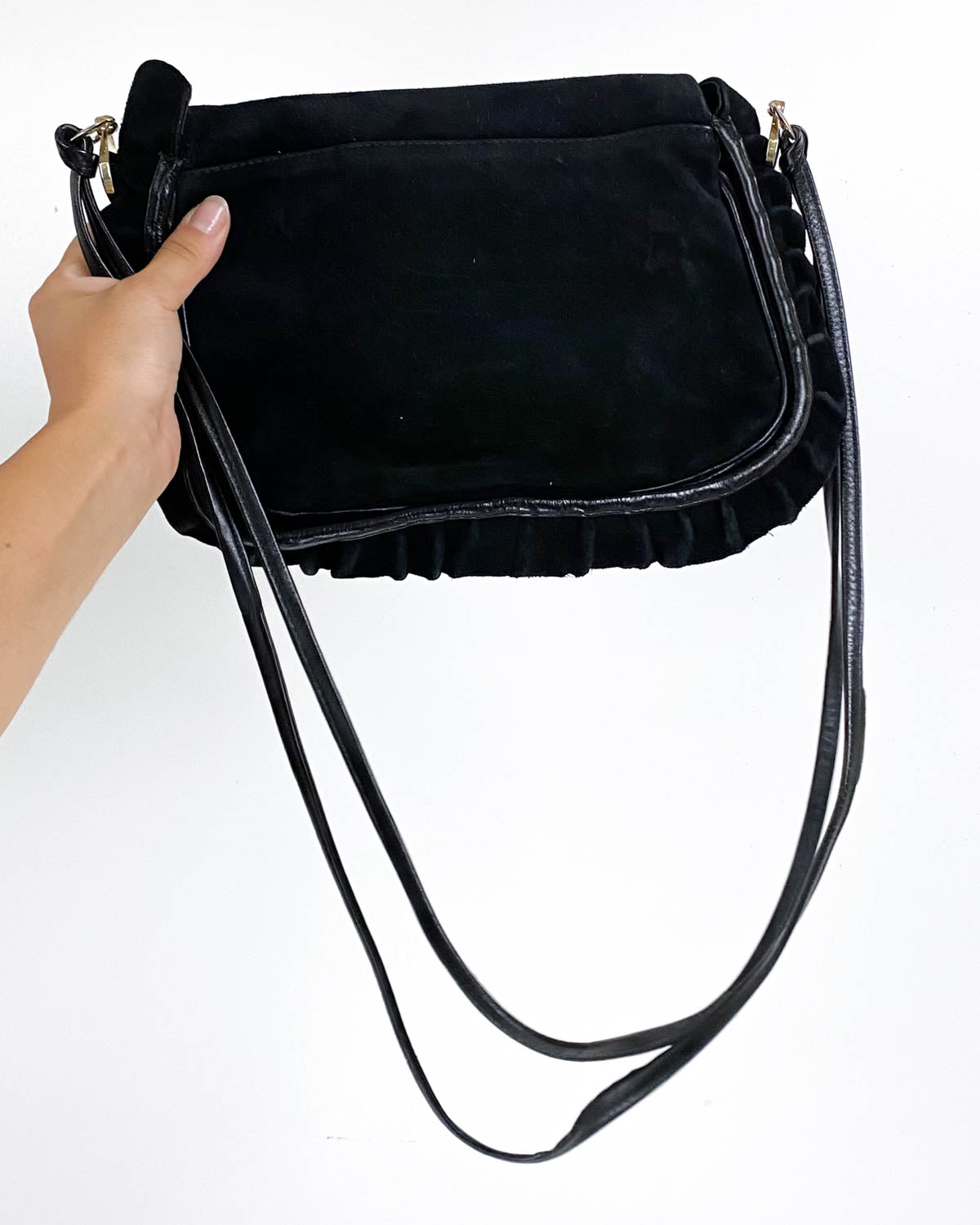 Borsa a Tracolla in Velluto
