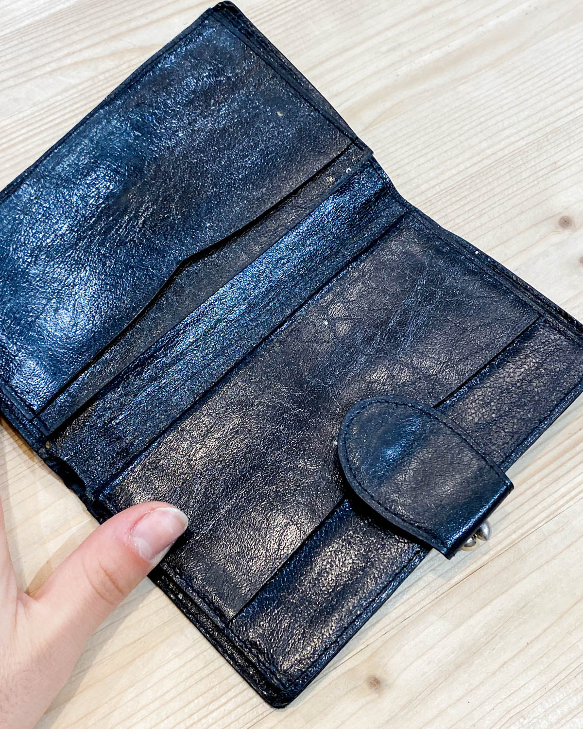 Portafoglio con Scomparto Clutch