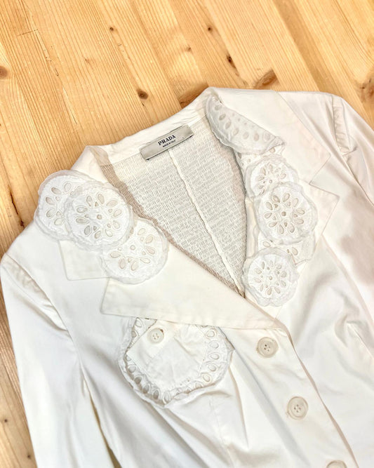 Prada Giacca Elasticizzata Taglia 48