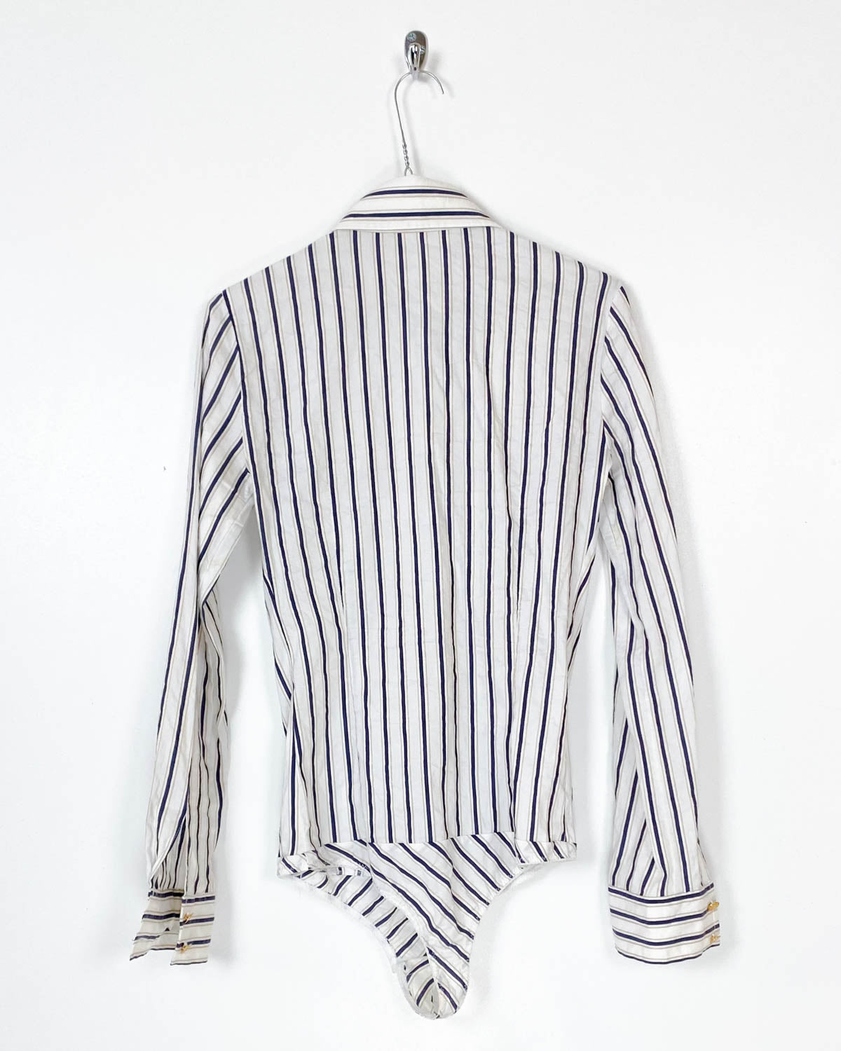 Pinko Camicia Body con Bottoni Gioiello Taglia 40