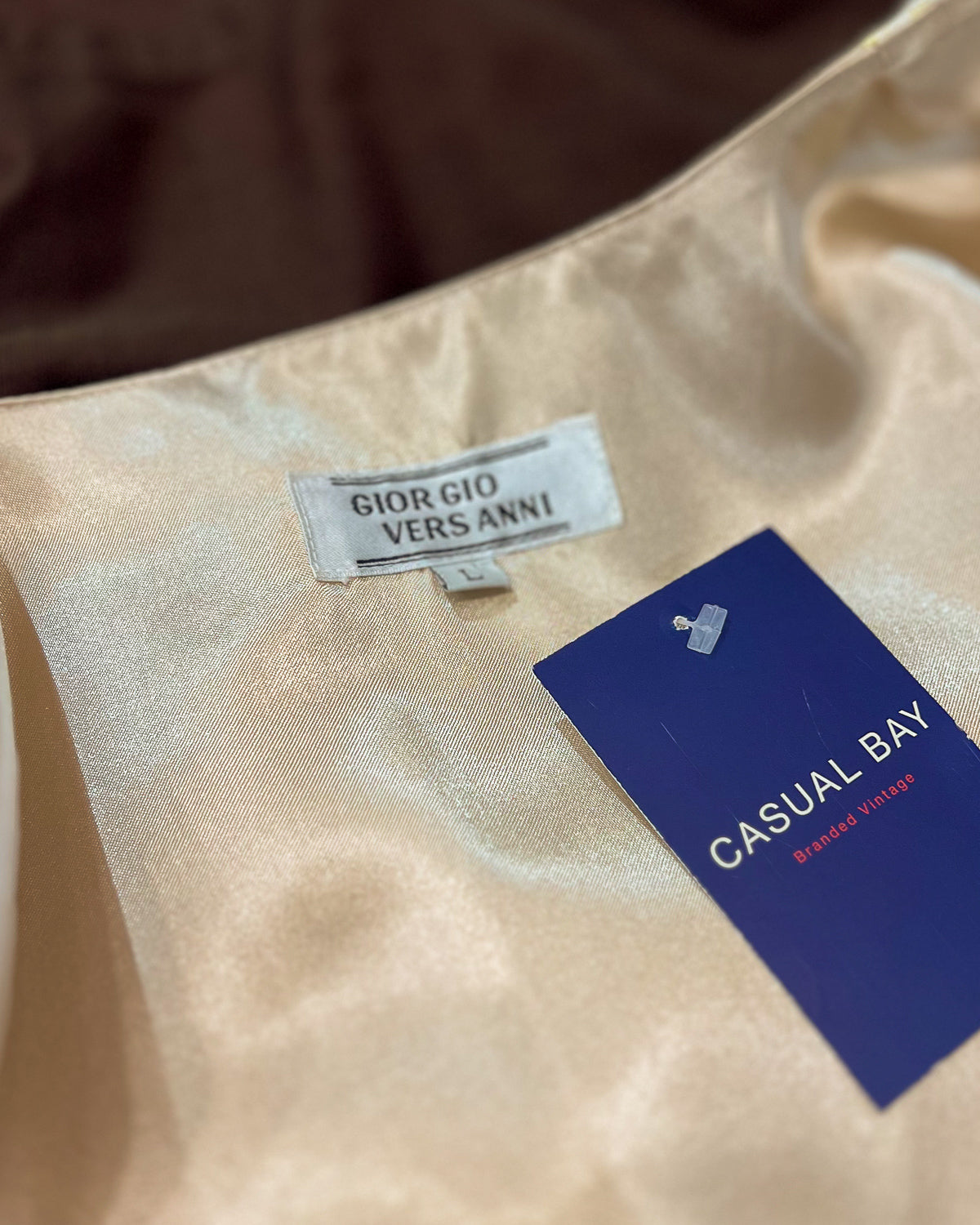 Gilet Vintage con Ricami Taglia L