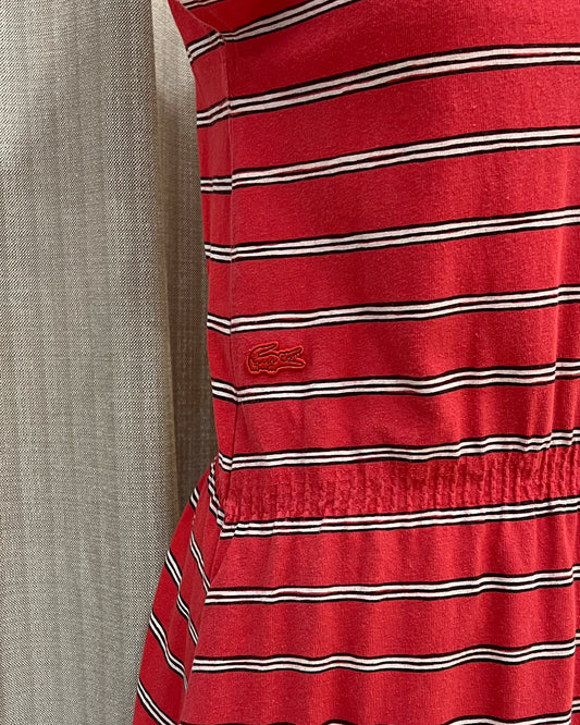 Lacoste - Vestito Lungo In Misto Cotone Taglia M