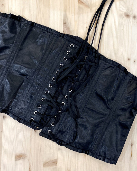 Corsetto Vintage Con Lacci Taglia M