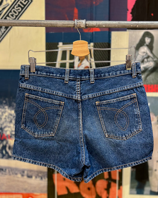 Shorts Vintage In Stone Wash Taglia 44