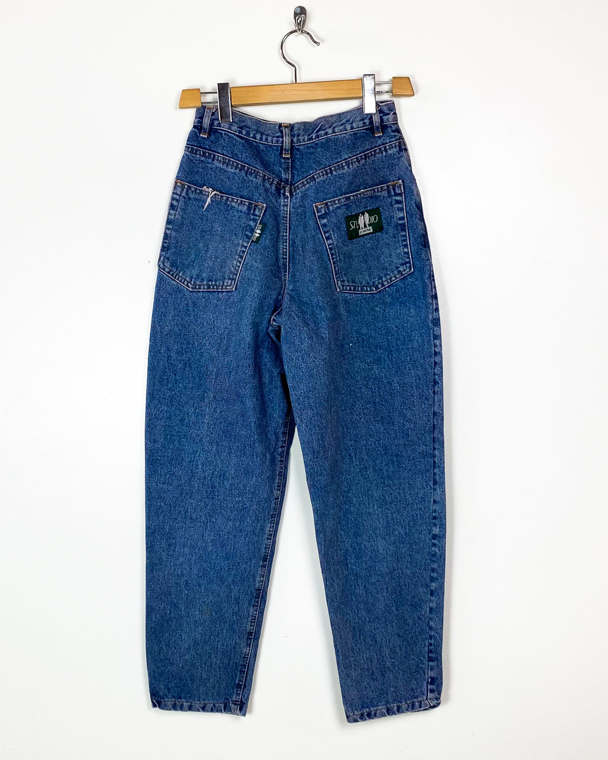 Jeans Vintage Patchwork Taglia 42