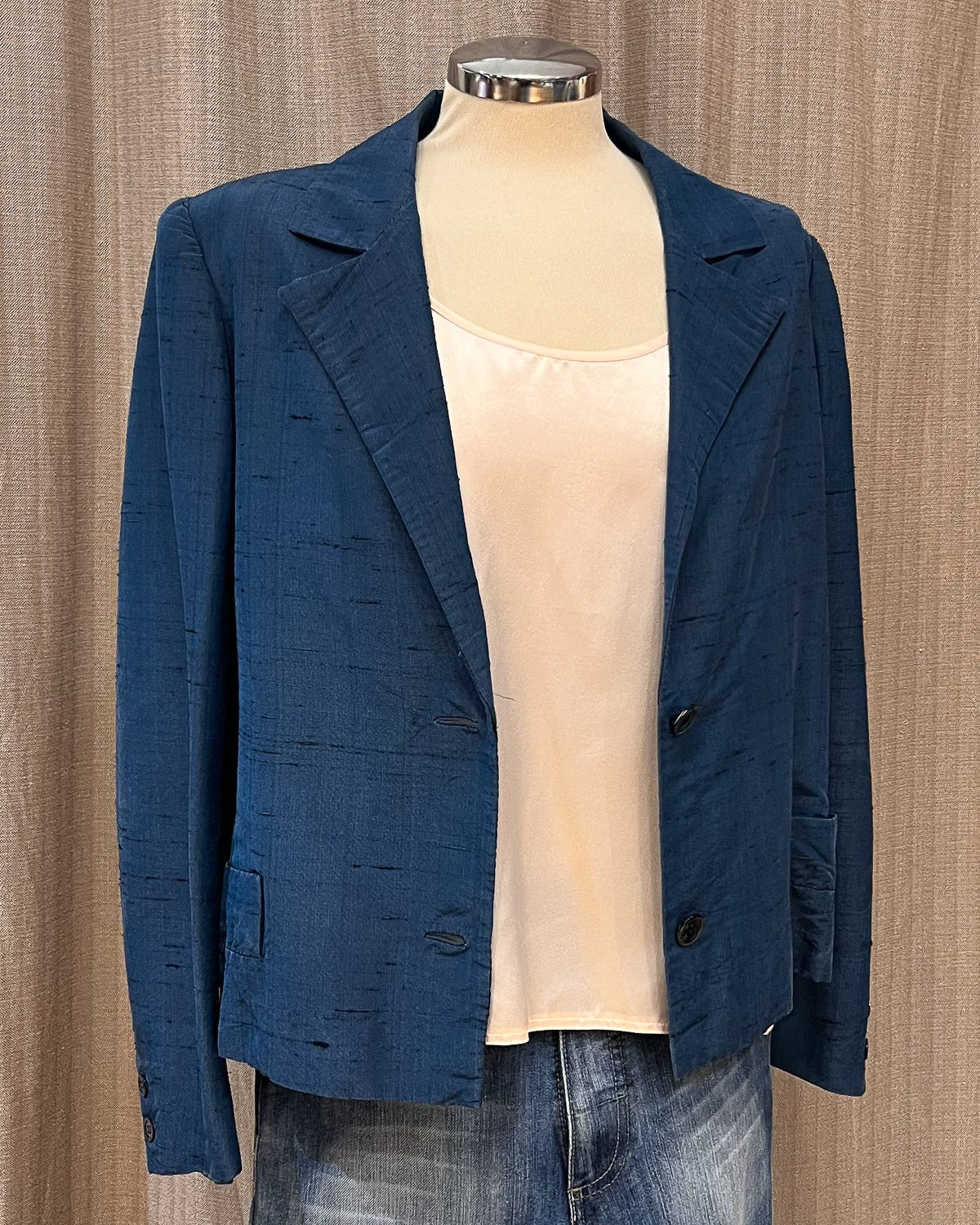 Blazer Crop Made in Italy- L