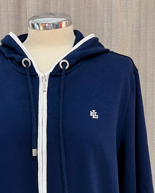 Felpa Con Zip - 2XL