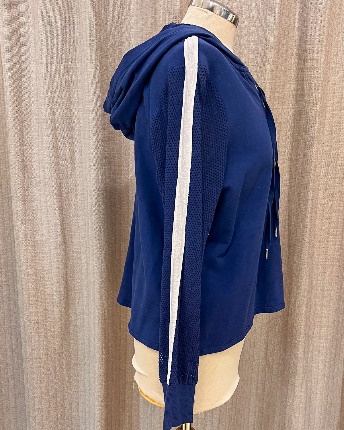 Felpa Con Maniche Traforate - L