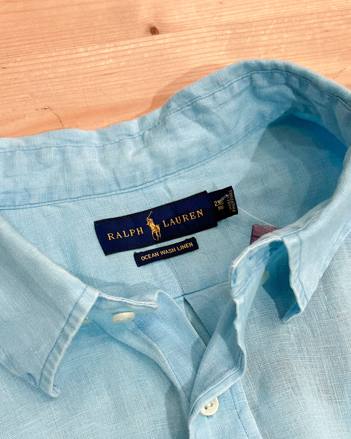 Ralph Lauren Camicia In Lino 2XL