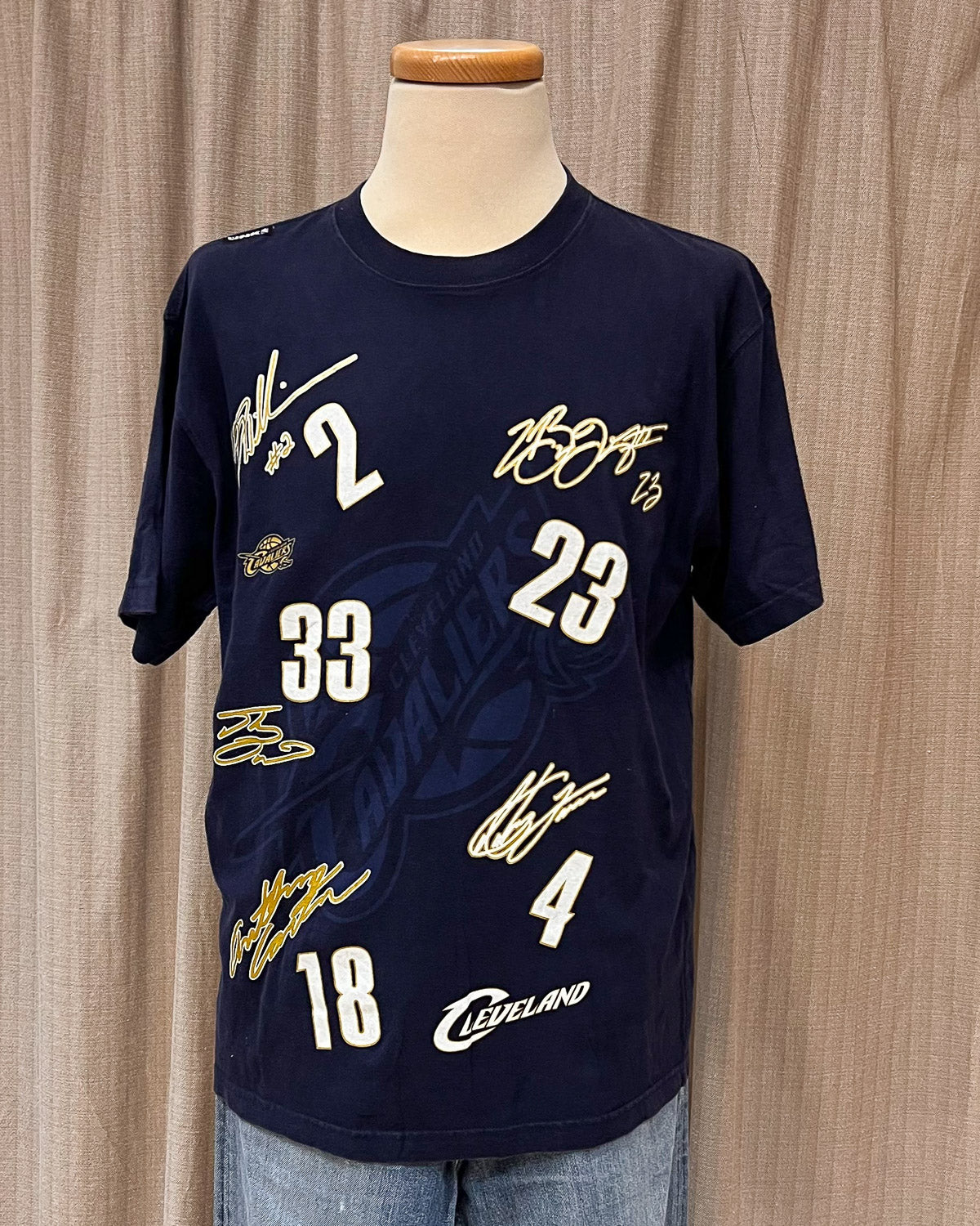 Cleveland Cavaliers - Vintage Tee Con Firme - L