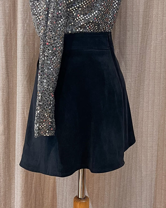 Minigonna In Velluto - S