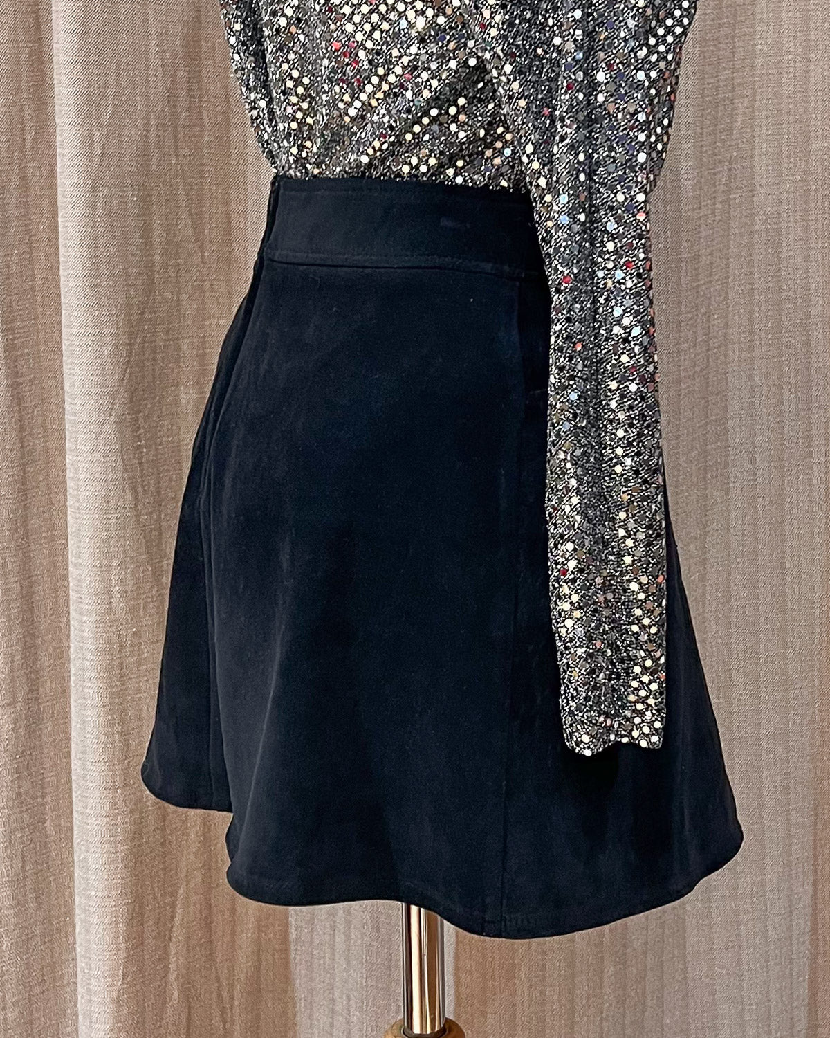 Minigonna In Velluto - S