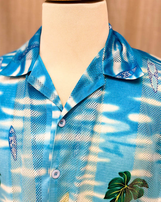 Camicia Hawaii Vintage - L