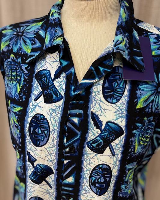 Camicia A Fantasia Smanicata - L