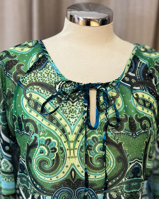 Blusa A Fantasia Vintage - M