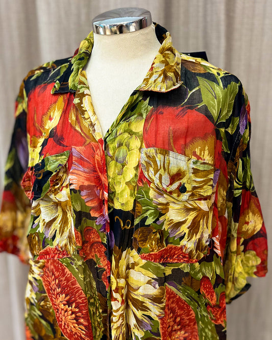 Blusa A Fantasia Frutta - L