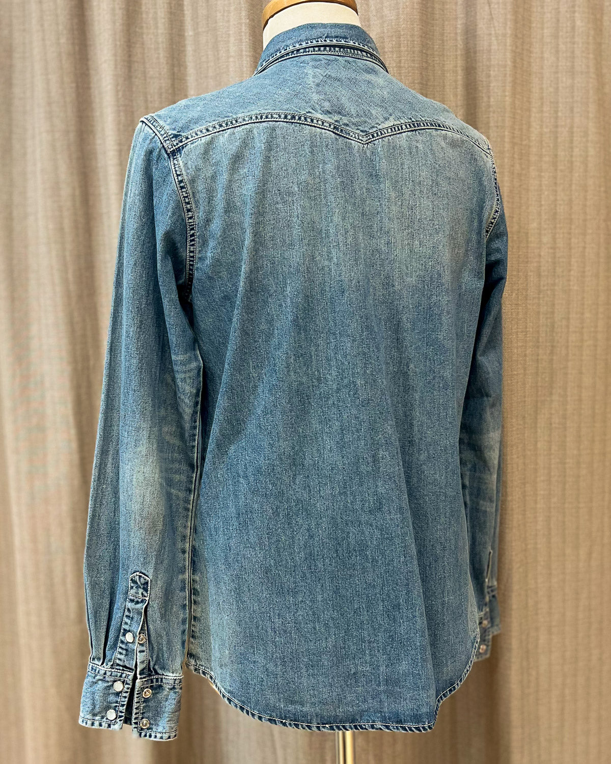 Camicia In Denim Slim Fit - L