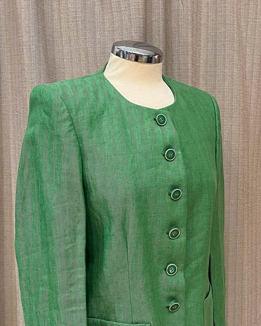 Blazer In Lino Vintage - M/L