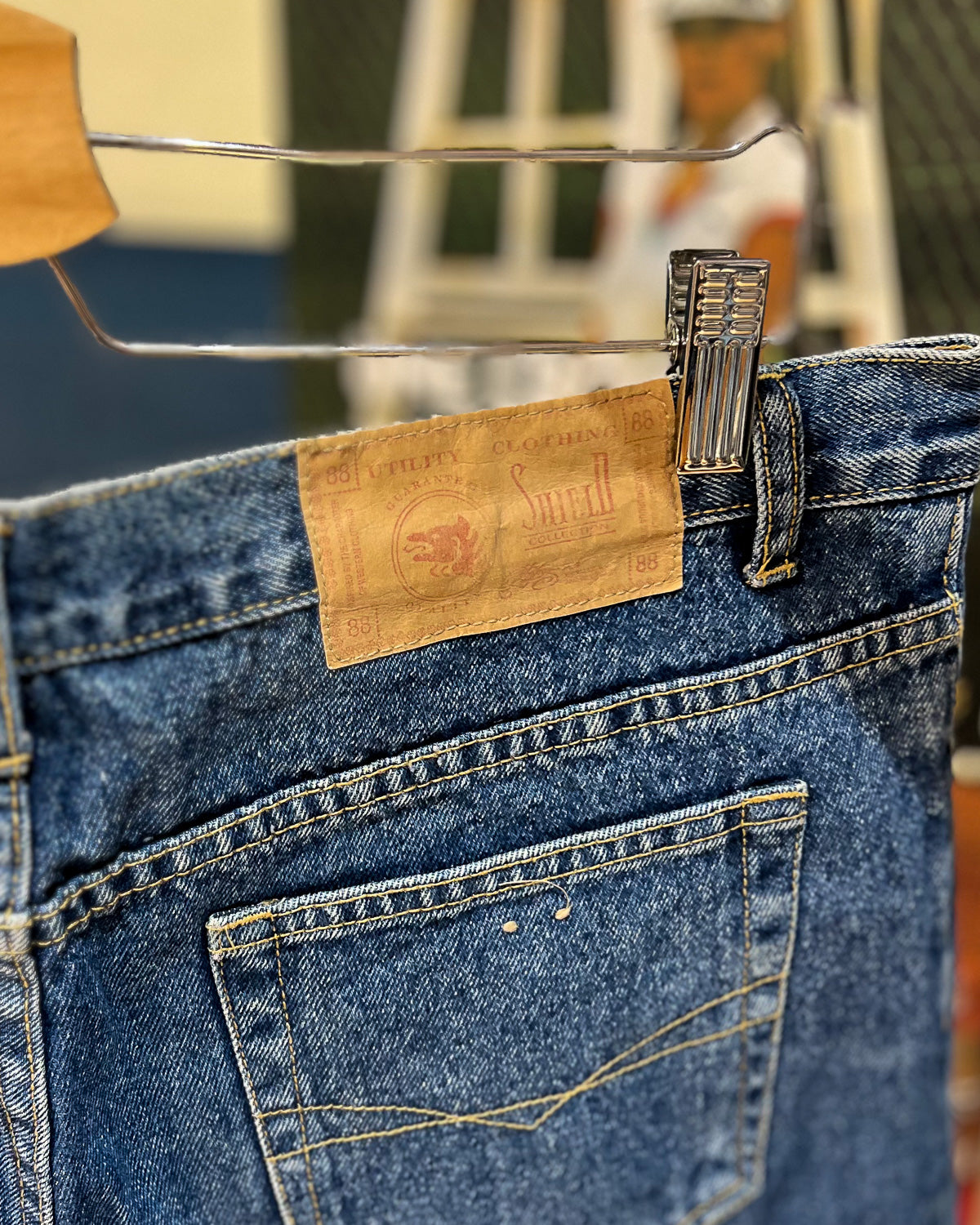 Shorts In Denim Vintage - Ita 54