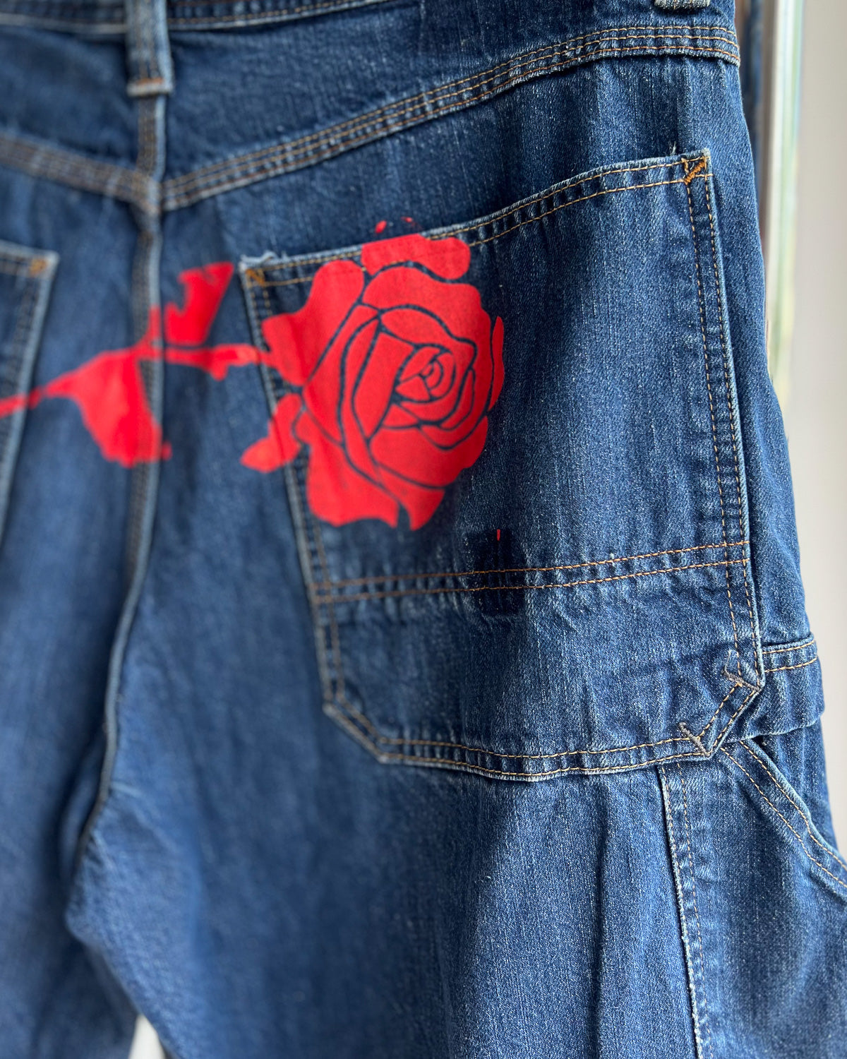RL Custom Rose Carpenter Short XXL