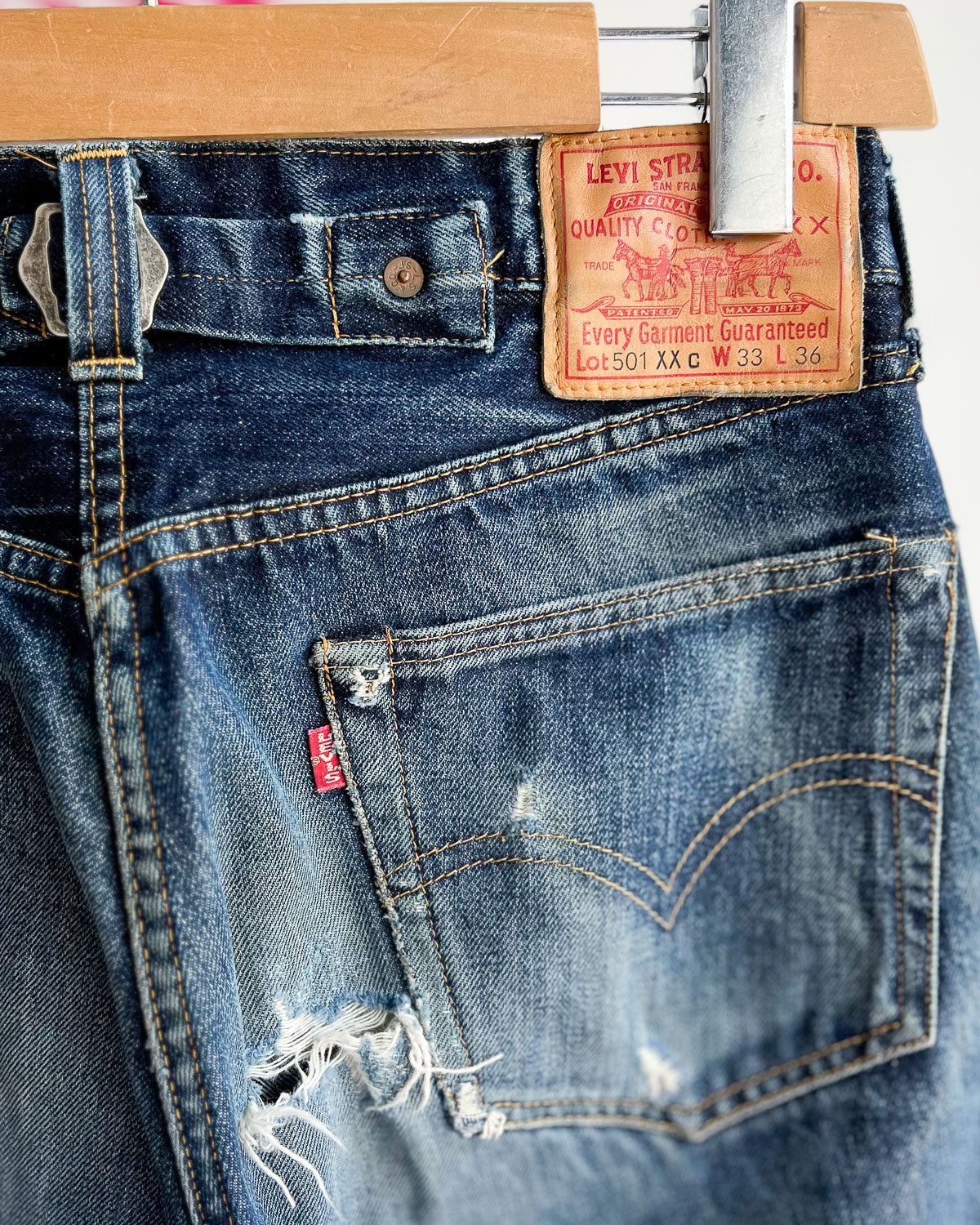 AIP Levi's 501XX Big E Custom Ita 48