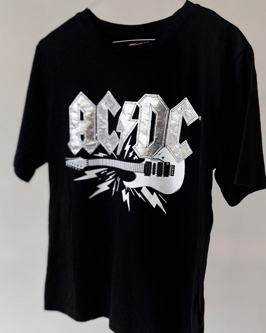 AC/DC - Tshirt Band Logo - S
