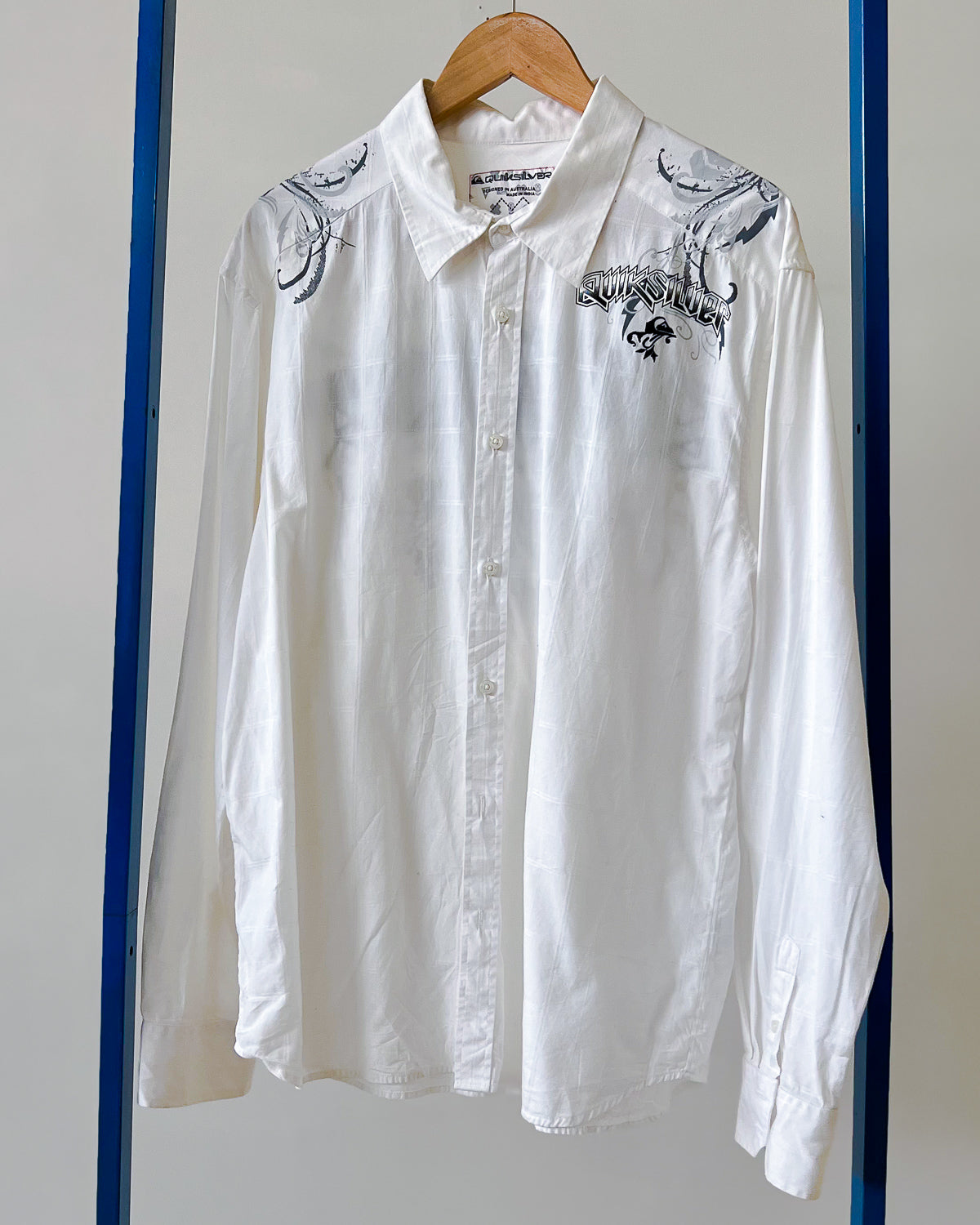 Quiksilver - Camicia Vintage Ricamata - L