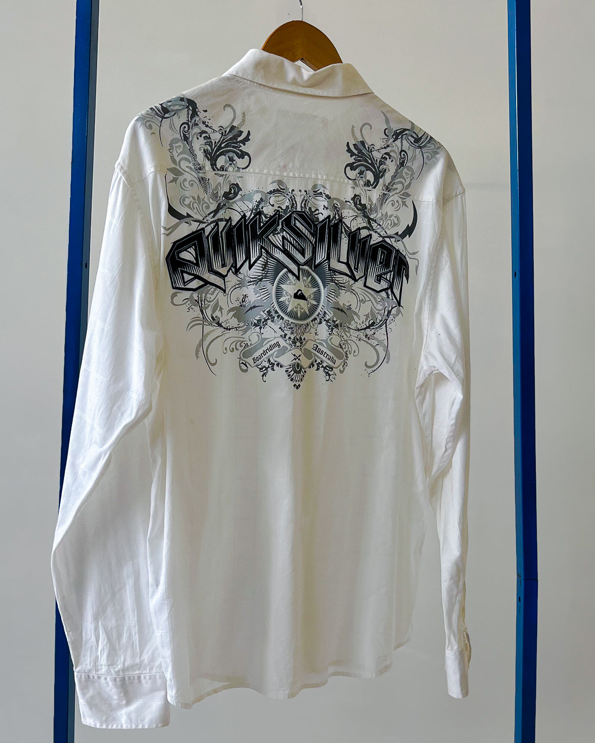 Quiksilver - Camicia Vintage Ricamata - L
