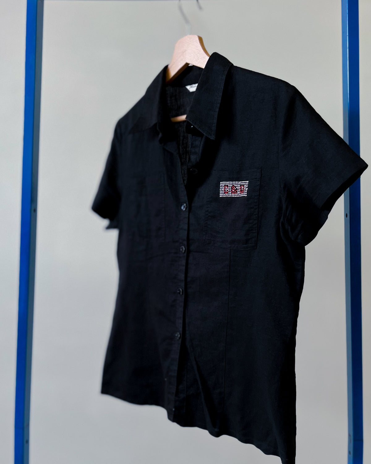 Camicia In Misto Lino Vintage - M