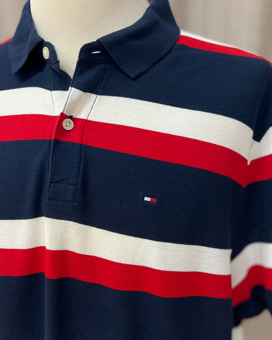 Tommy Hilfiger  Polo A Righe Vintage  XL