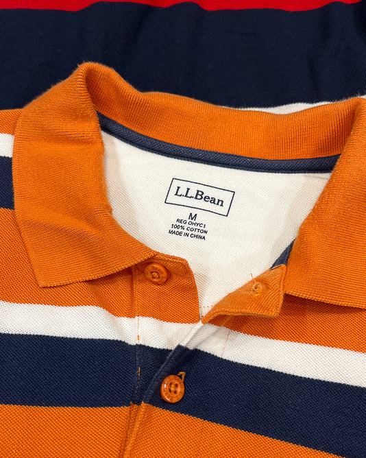 L.L. Bean Polo A Righe M