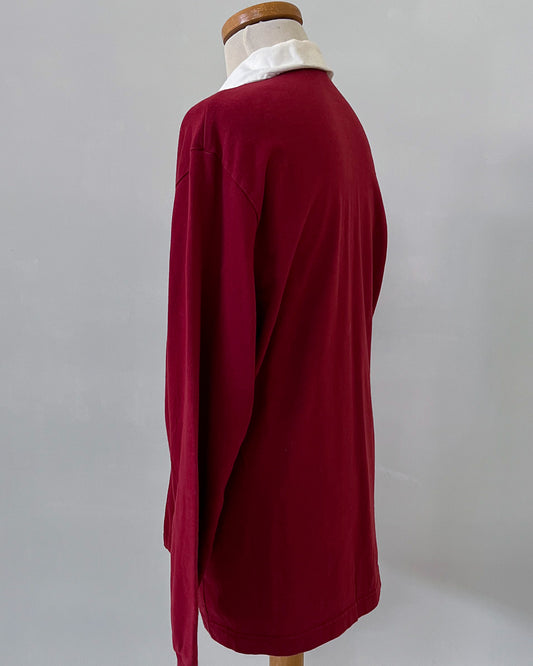 Polo A Righe Oversize - L