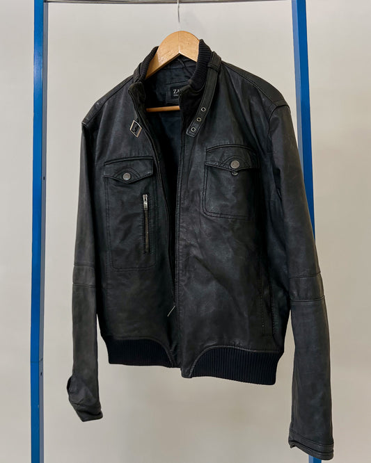 Bomber In Pelle - L/XL