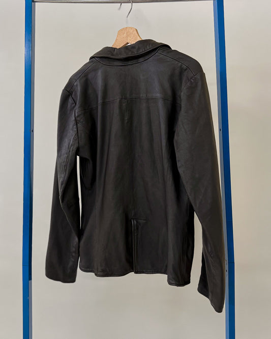 Calvin Klein - Blazer In Pelle Vintage - XL